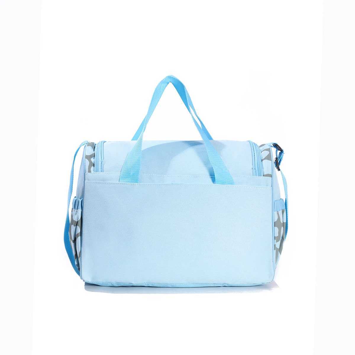 Fashionable embroidered large capacity single shoulder mommy bag multifunctional diagonal diaper bag mother and baby bag X250220