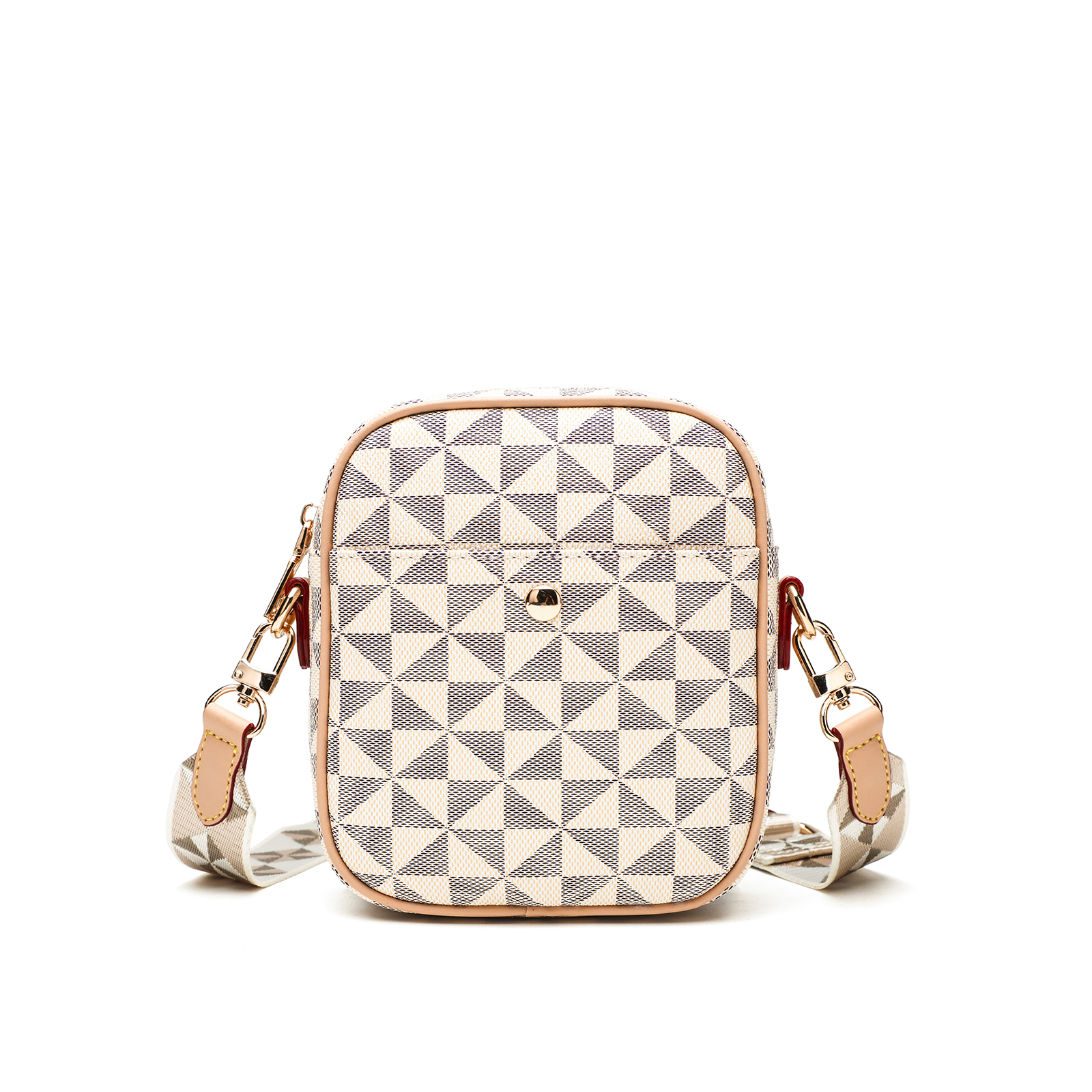 Chic Windmill Patterned Women's Shoulder Bag - Compact & Versatile Crossbody Handbag