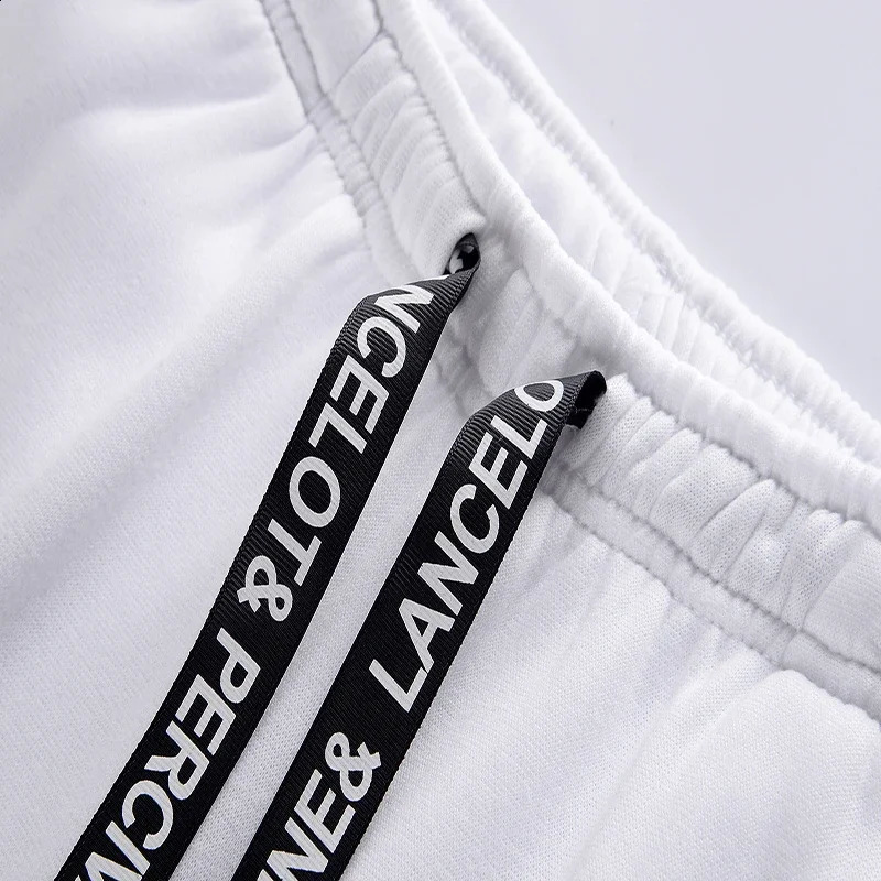Mens Tracksuit Daily Casual Versatile Print Street Clothing Harajuku Hooded Sweatshirt Sweatpants Jogging High Quality Outfits 250220