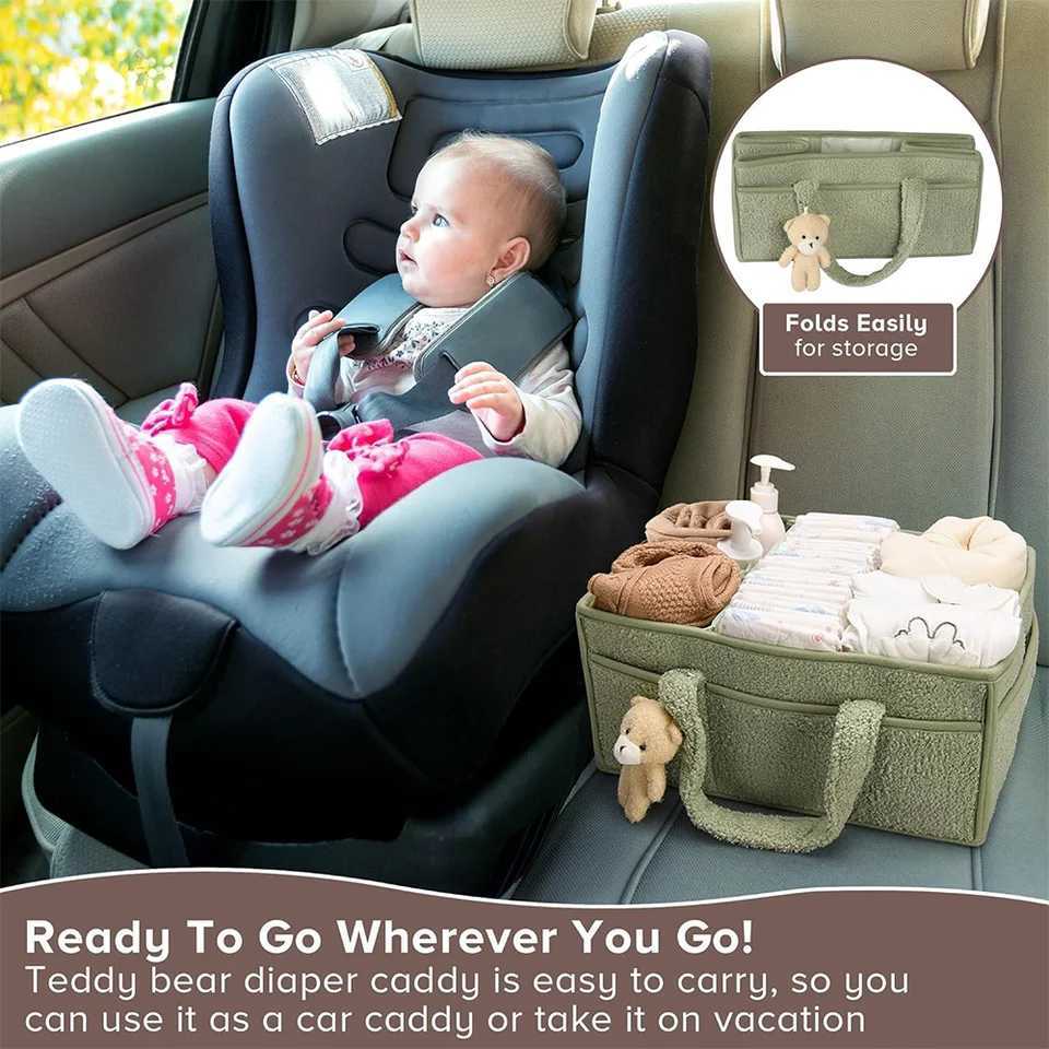 PANGDUBE Diaper Bag for Baby Newborn Items Things for Babies Diaper Stackers Caddies Baby Diaper Organizer Nappy Caddy X250220