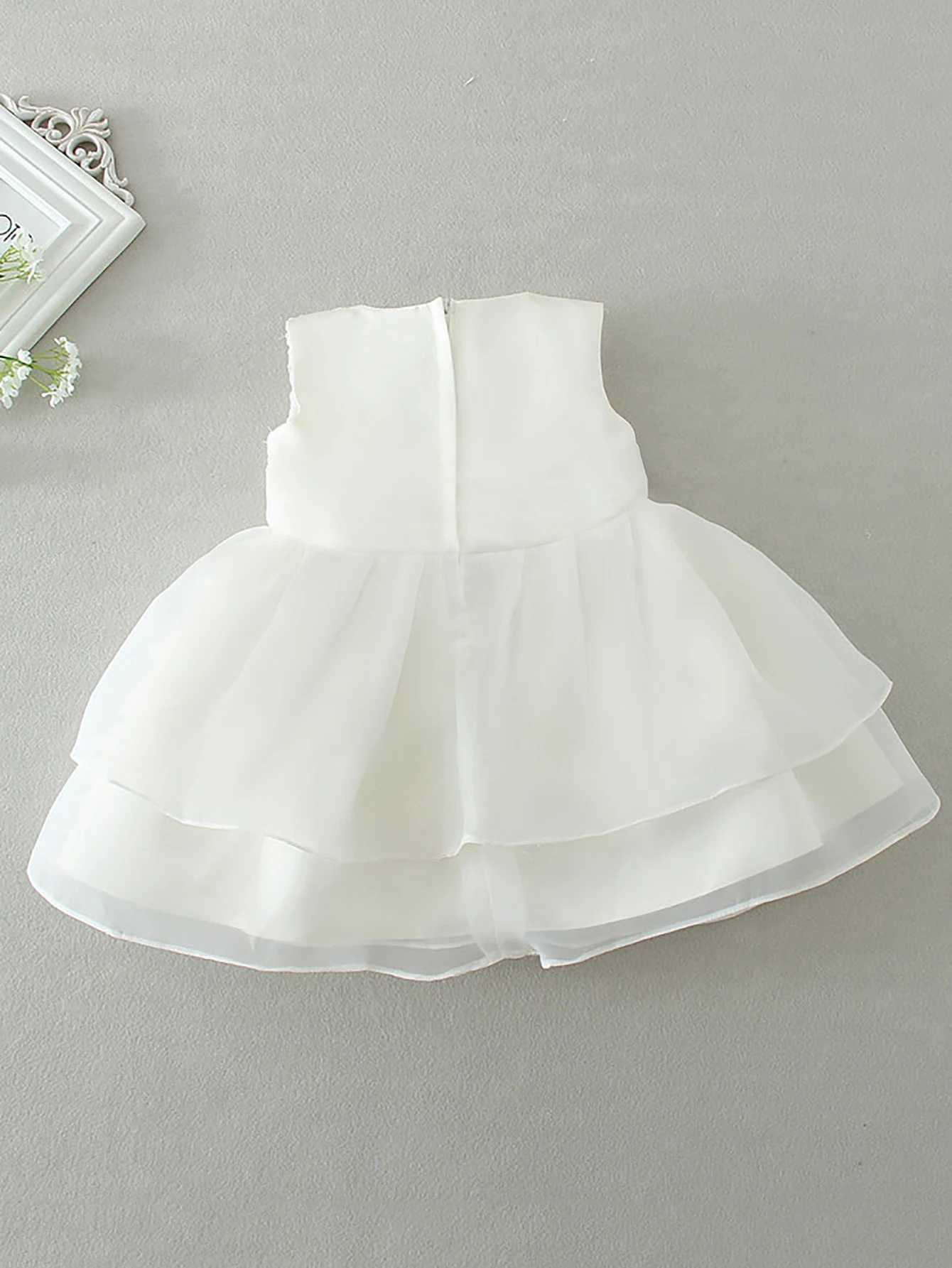 Clothes for Baby Girl 1 Year Baby Girl Christening Gift Dress Newborn Christening Dresses for Girls Christening White Clothes X250220