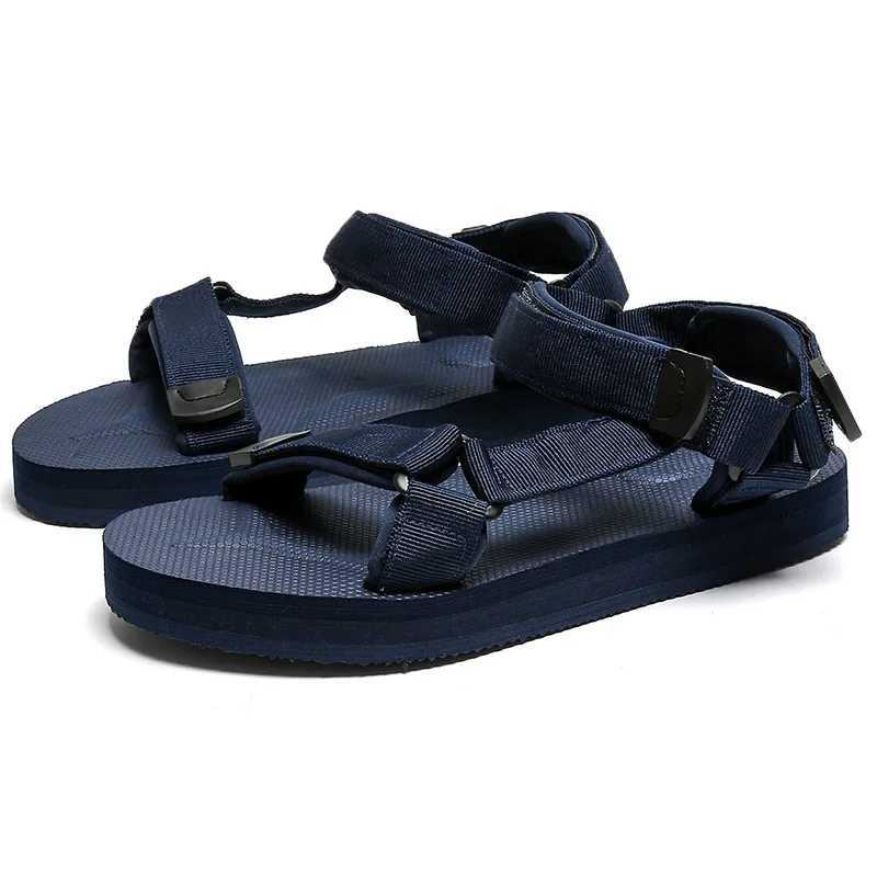 New Arrival New Summer Men Shoes Classic Men Soft Sandals Breathable Roman Style Male Canvals Beach Sandals Water Shoes Large Size 46 T250220