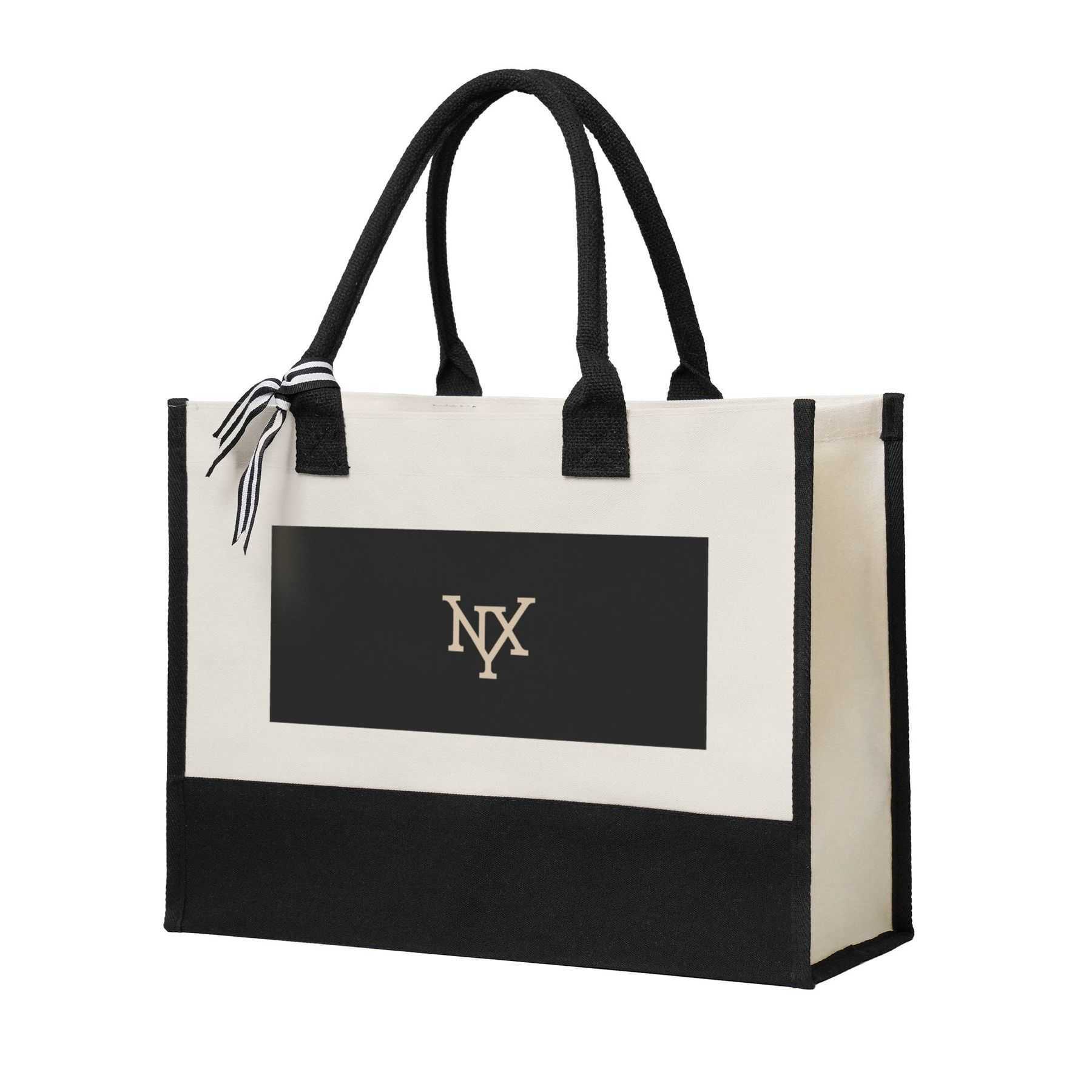 NXY High Quality shoulder bags Large capacity Gift Shopping Bag Canvas Carrying Tote Bag Handbags Women Beach Bag shopping Bags