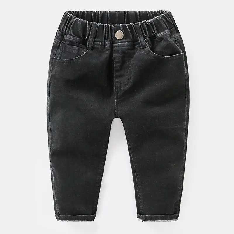 Spring Autumn Casual Kids Boys Jeans Kids Trousers for Girls Denim Pants Childrens Clothing Baby Boy Jeans for 1-6 Years Z250220