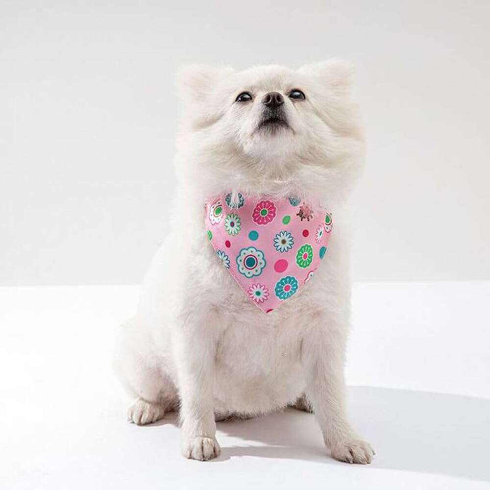 DHpet Pet Clothing Dog Accessories Pet Bibs Dog Neck Scarf 3pcs