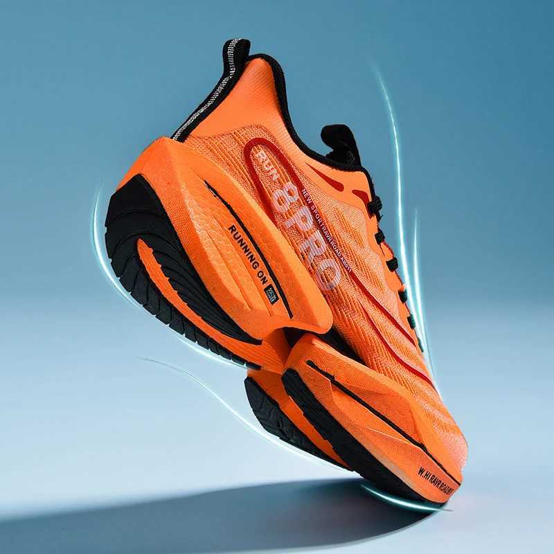 hot Men Running Sport Shoes Casual Marath Carb Plate Air Cushi Highquality Wens Cfortable Athletic Nskid Tenis Sneakers Z250307