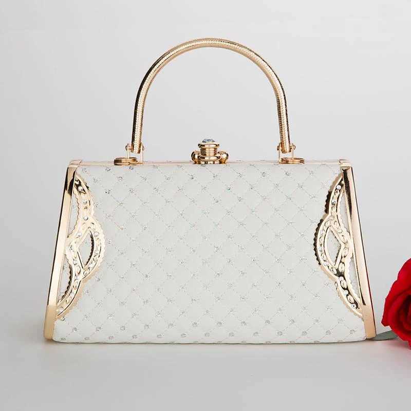 Women Luxury Handbags Diamonds Metal Small Day Clutch Party Evening Dress Evening Bags Wedding Female Purse Bags Z250220