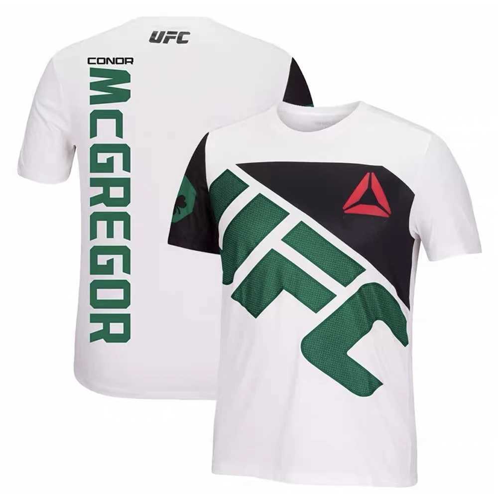 Men's T-Shirts 2024new mens fighting competition T-shirt summer round neck sports shirt large casual breathable quick drying short sleeved top z2