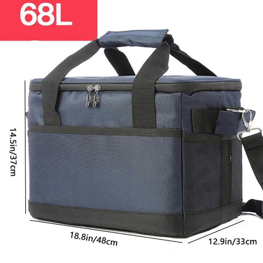 Dog Travel Bowls Bags Outdoor Camping Picnic Aluminum Foil Insulated Box Handheld Cooler Fresh Box Crossbody Bento Lunch Bag Home Large Capacity H2502