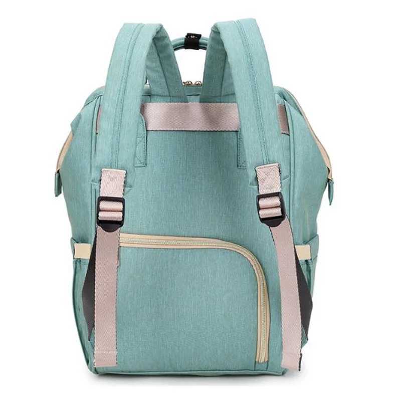 Fashion mummy pregnant woman urine bag backpack brand large capacity baby bag travel backpack bag baby care small sleeping bag X250220