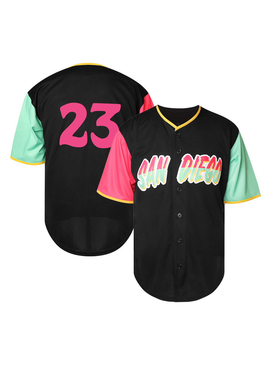 Personalized Custom Baseball Jersey Fernando Tatis Jr. GWYNN Machado Cronenworth Bogaerts Arraez Darvish Embroidered Letter Number Design Polyester