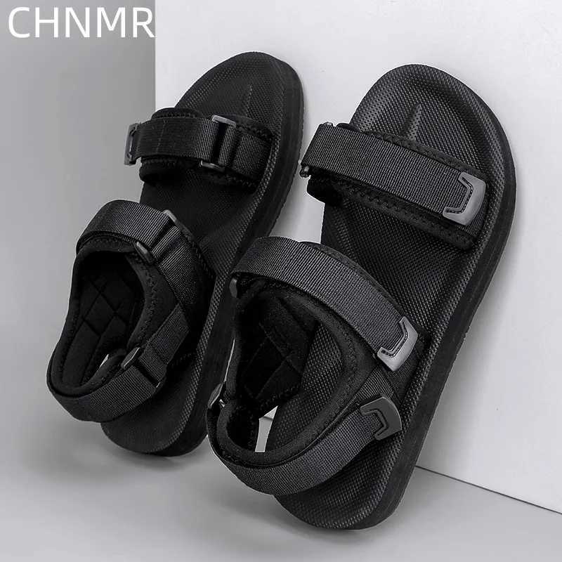 New Arrival Mens Sandals Summer Open-toed Beach Shoes Roman Shoes Fashion Trend Non-slip Outdoor Casual Thick Bottom Breathable Wading T250220