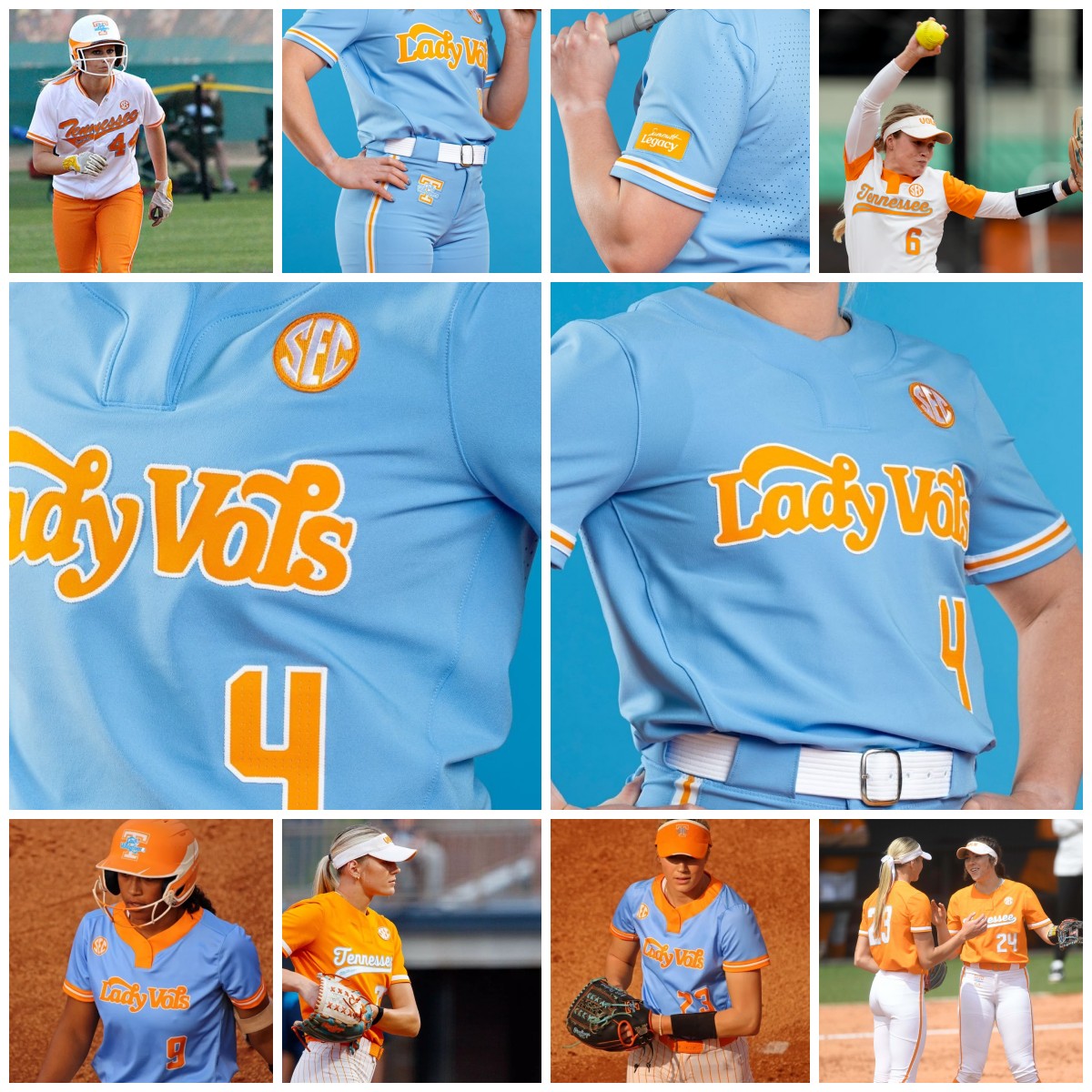 2025 TENNESSEE SOFTBALL jersey Emma Clarke Camryn Sarvis Saviya Morgan Karlyn Pickens McKenna Gibson Ella Dodge Kinsey Fiedler Aubrey Barnhart Erin Nuwer custom