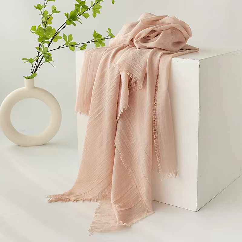 T149 scarf pure color simple sunscreen shawl female high-grade silk scarf scarf headscarf scarf female autumn and winter