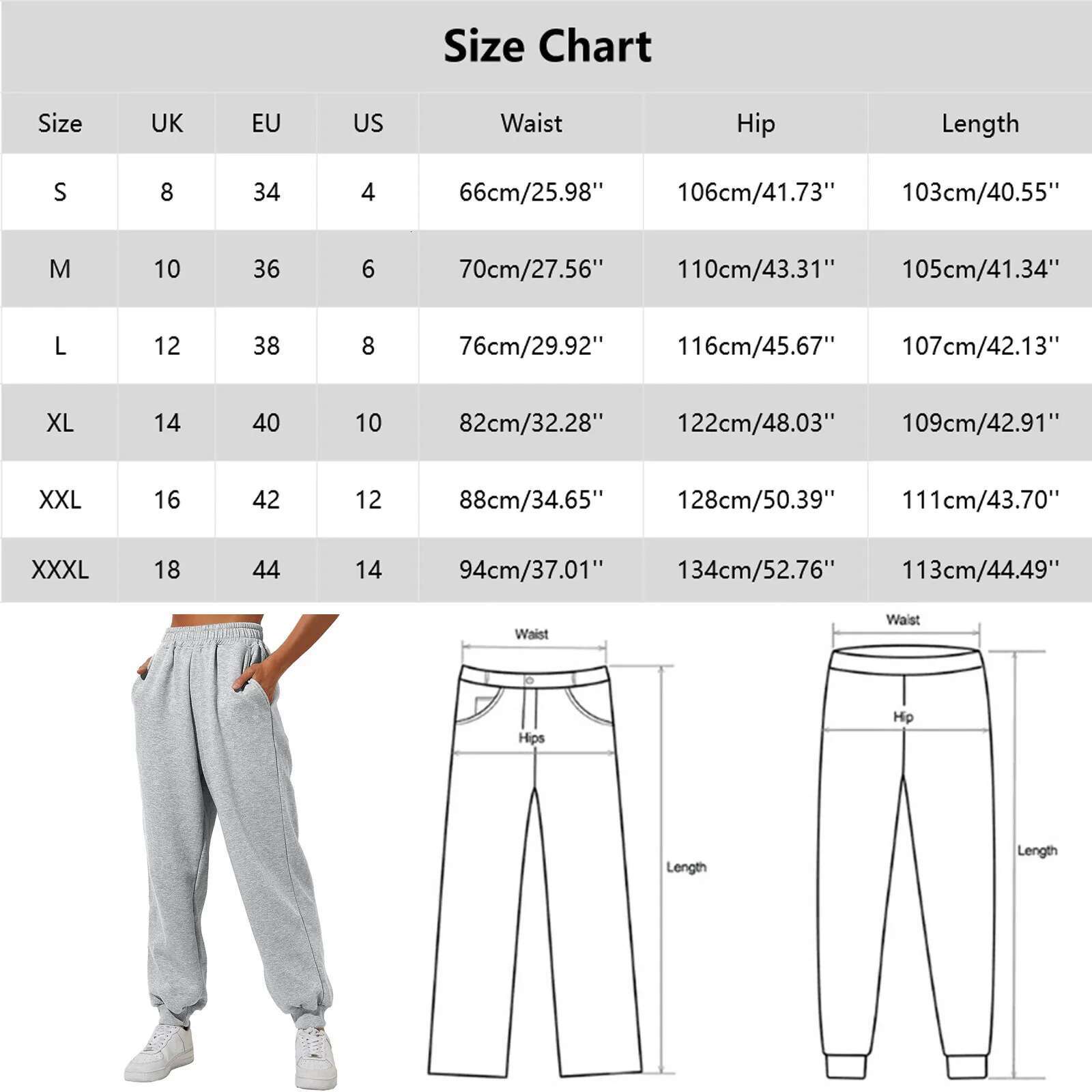 Y2k Jogging Sweatpants Winter Women Fleece Ed Sports Pants Korean Fashion Hippie Haruku High Waist Trousers Streetwear