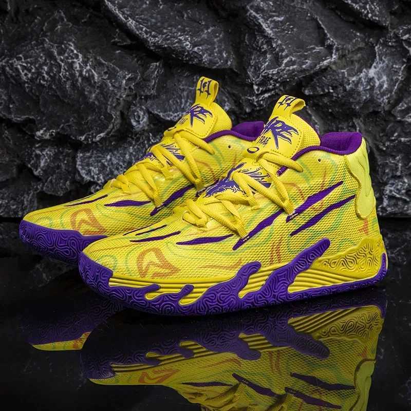 High Quality Mens Basketball Sneakers Wearab Gym Non-slip Training Sports Shoes for Kids Cushion Basketball Shoes Ma W250220