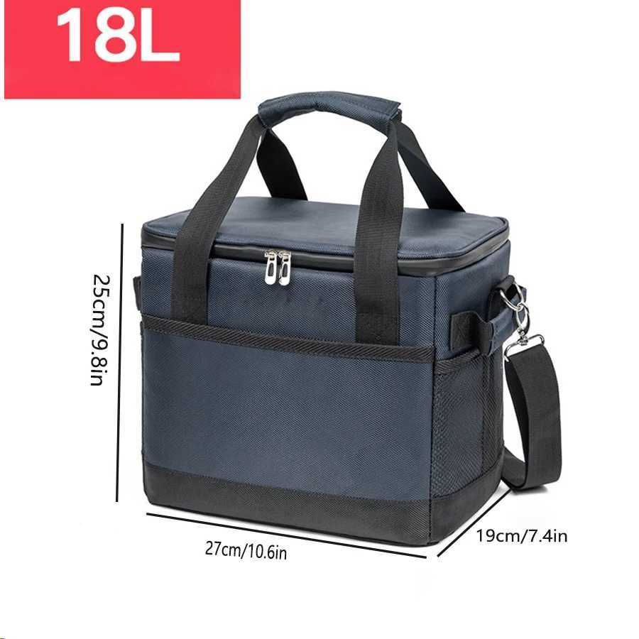 Dog Travel Bowls Bags Outdoor Camping Picnic Aluminum Foil Insulated Box Handheld Cooler Fresh Box Crossbody Bento Lunch Bag Home Large Capacity H2502