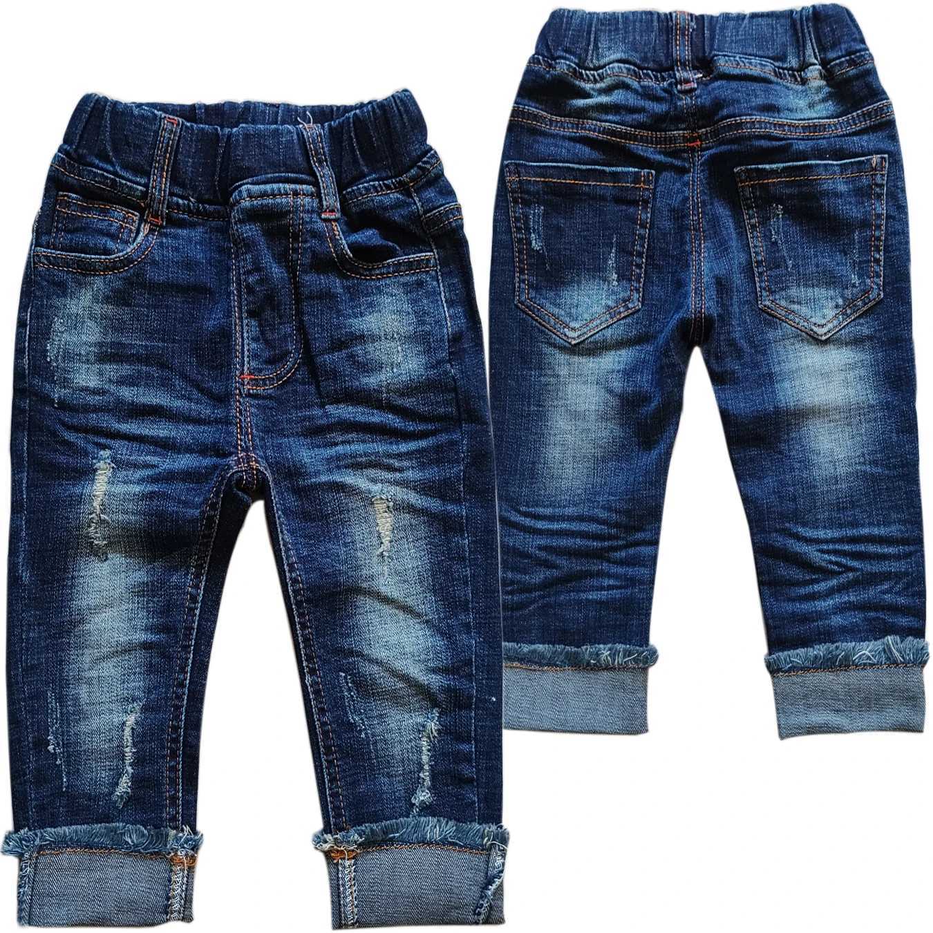 5144 4-5 years Kids Boys jeans Soft Denim Trousers Elastic Waist Kids Pants KIDS JEANS Z250220