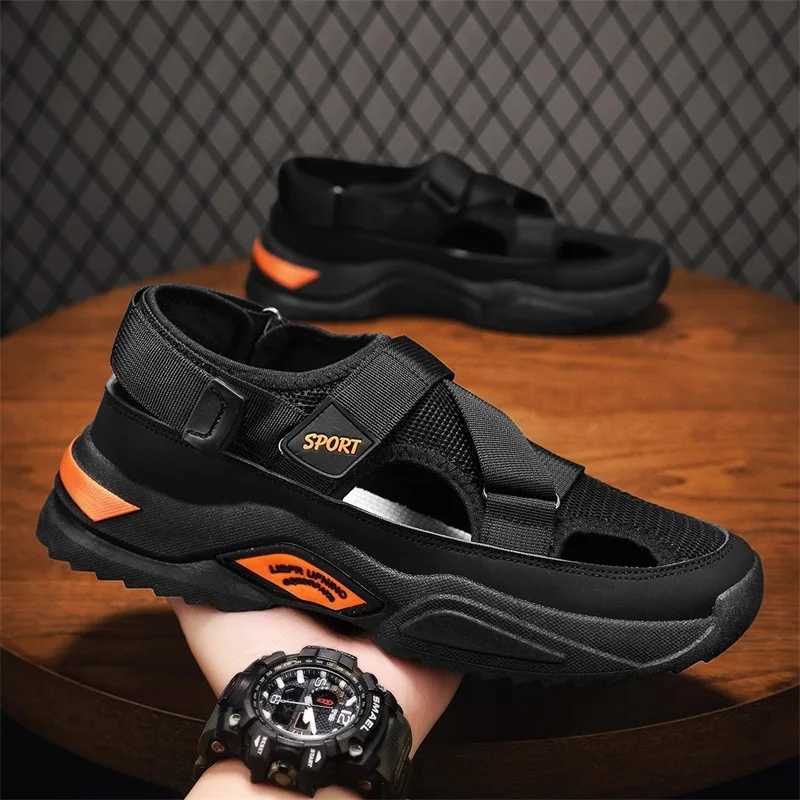 New Arrival New Design Mens Hollow Out Shoes Height Increasing Simplicity Style Beach Holiday Platform Sandals Casual Shoes T250220