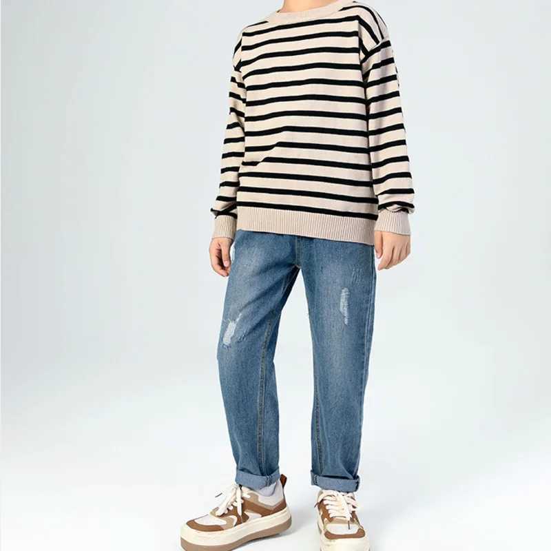 Kids Jeans Skinny Jeans Kids Clothes Boy Summer Pants Childrens Pants From 8 To 12 Years Ripped Jeans For Boys Childrens Jeans Z250220