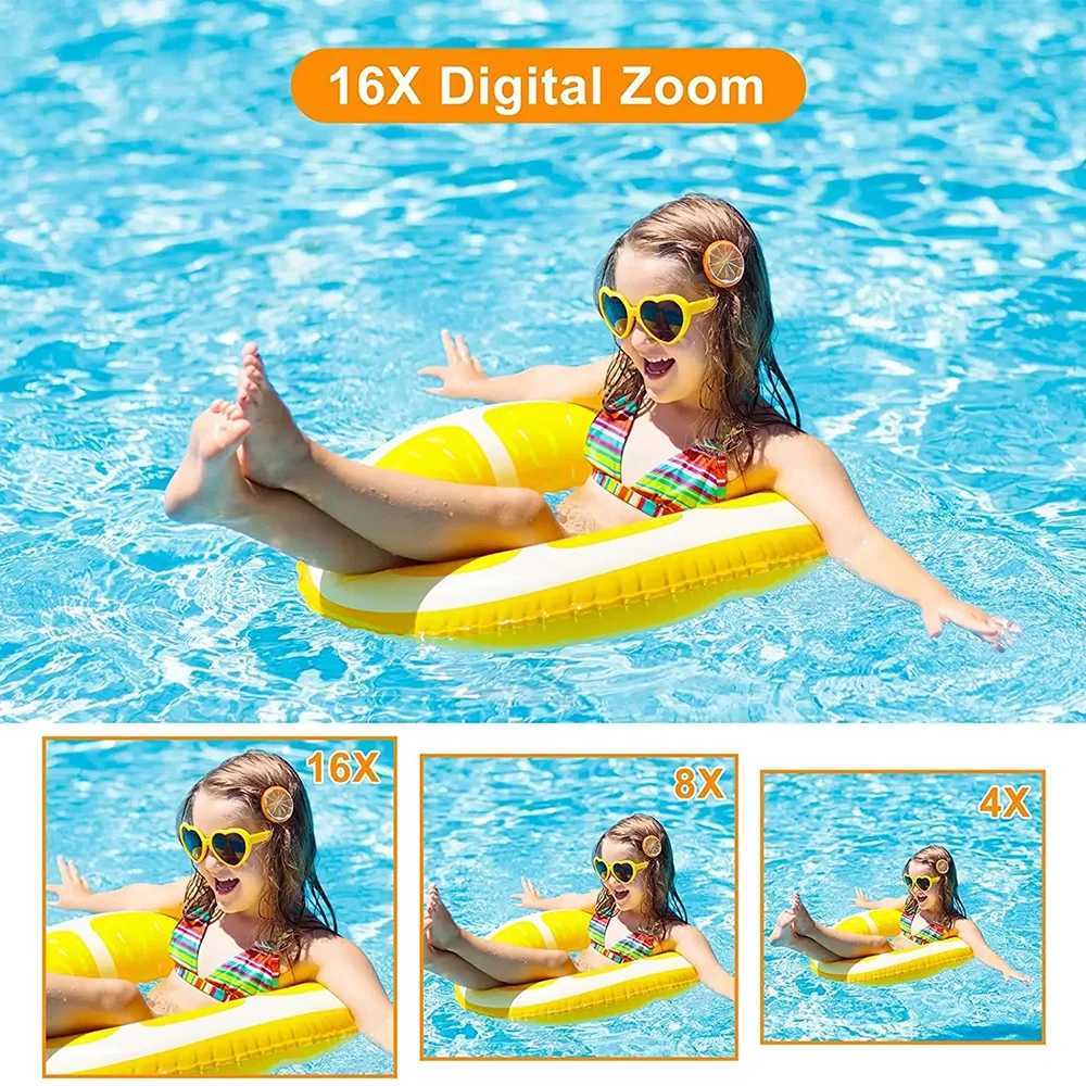 50MP digital 1080P high-definition small portable CMOS student party mini camera 16x zoom 2.4-inch entry-level retro ABS anti shake Z250220