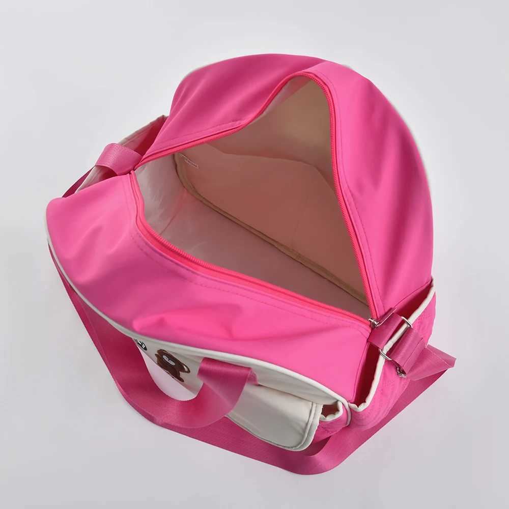 New Fashion Cartoon One Shoulder Mommy Bag Multi functional Large Capacity Diagonal Straddle Mommy Bag Handheld Urinary Bag X250220