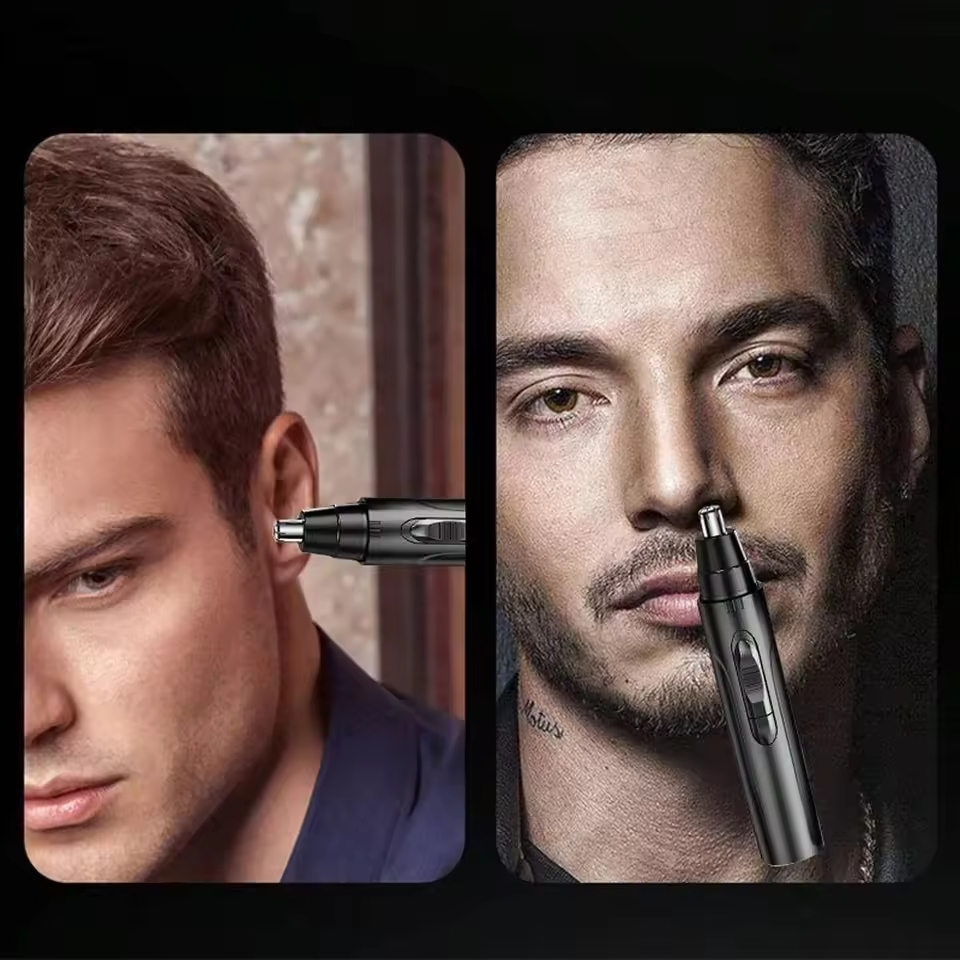 Electric Nose Hair Trimmer & Shaver For Beard Mustache Ear Eyebrow Facial Hair Removal Nose Trimmers Clippers For Women And Men