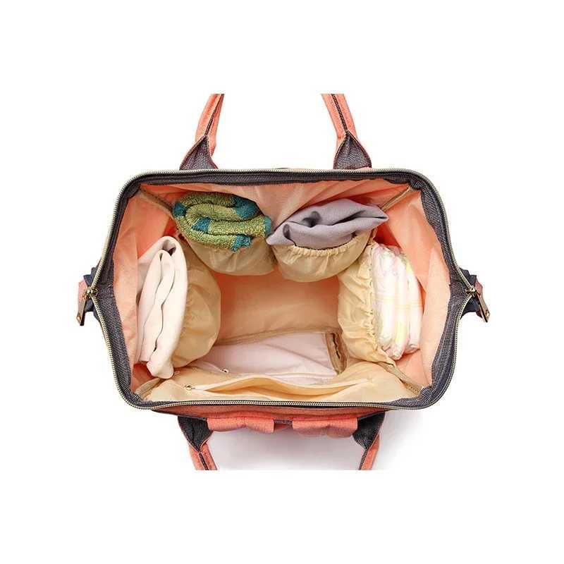 Lequeen Mummy Maternity Diaper Bag Backpack Nappy Bag Large Capacity Stroller Bag Travel Diaper Backpack for Baby Care X250220