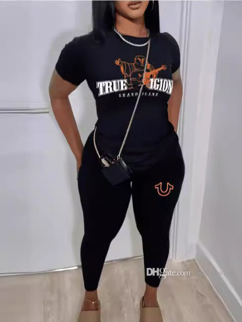 Summer Shorts Outfits Designer Women Tracksuits Two Pieces Set New Printed Short Sleeved Ladies Jogger Suit