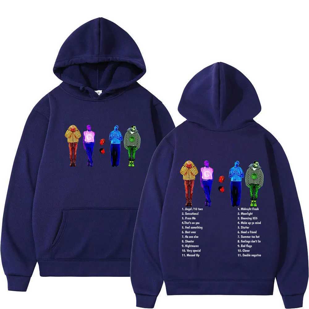 Rapper Chris Brown 11 11 Album Hoodies Men Women Fashion Hip Hop Hooded Sweatshirts Fans Gift Casual Comfort Oversized Pullovers X250220