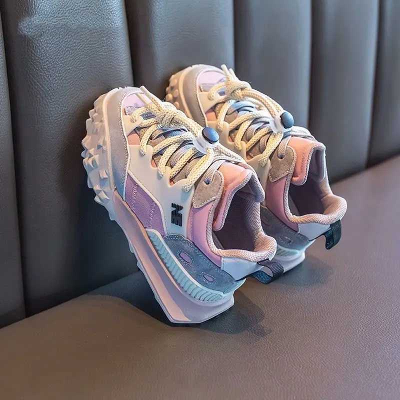 Athletic Outdoor Childrens sports new boys casual baby soft soled fashionable girls old shoes Zapatos Nino Zapatilas Deporte 26-37 Y250215J02W XJ26030