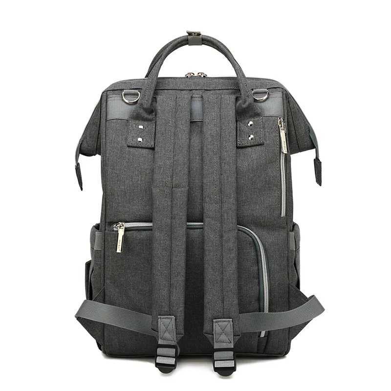 Nappy Backpack Bag Mummy Large Capacity Bag Mom Baby Multi-function Waterproof Outdoor Travel Diaper Bags For Baby Care X250220