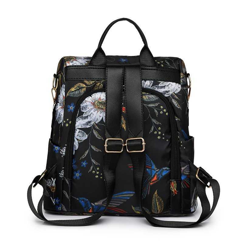 Backpack Shoulders For Women New Oxford Cloth Backpack Large Capacity Womens Commuting Leisure Backpack Womens Bag