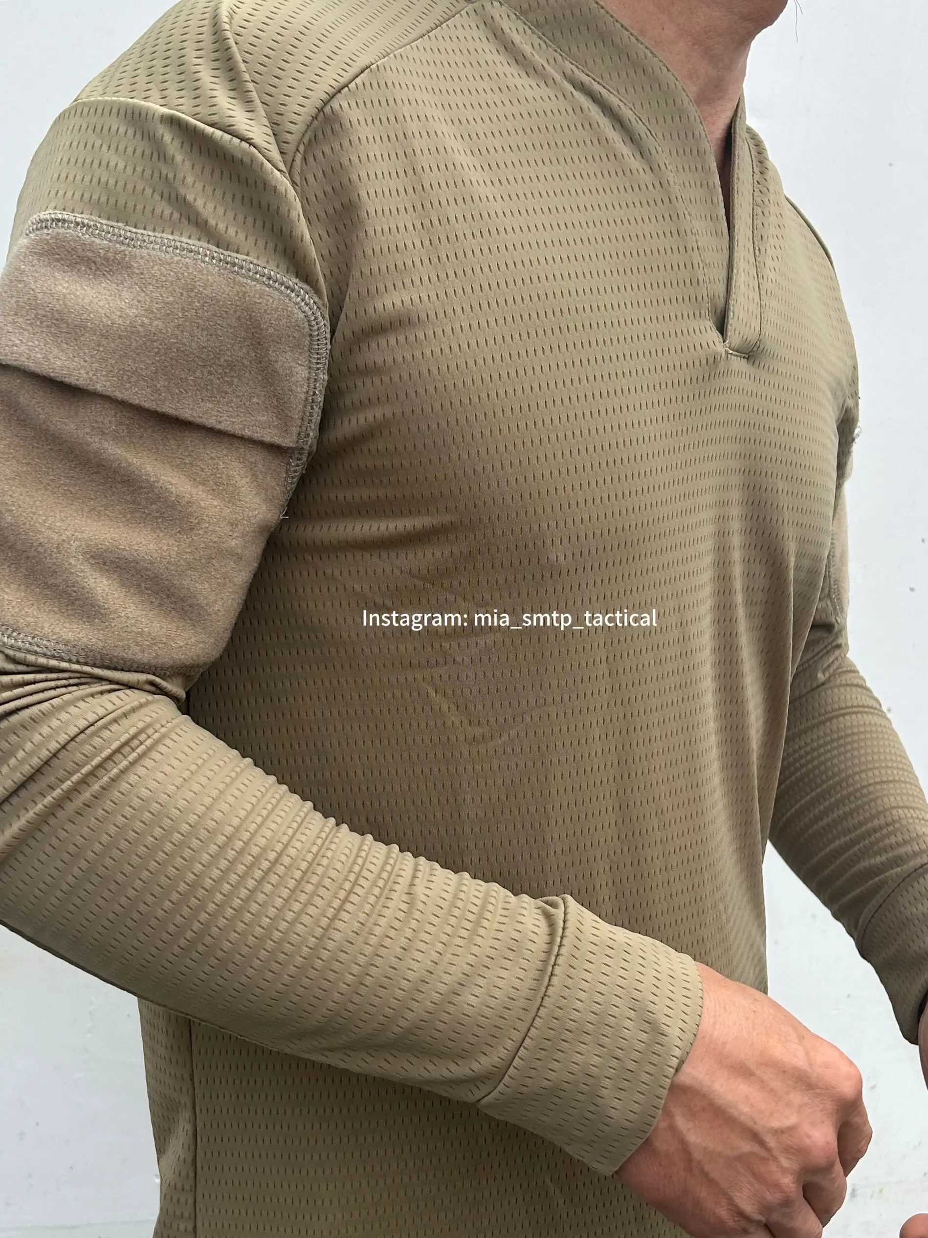 P002 US DEGRU-Style Tactical Shirt Quick Drying Breathable Tactical Long Sleeves T-shirt W250220