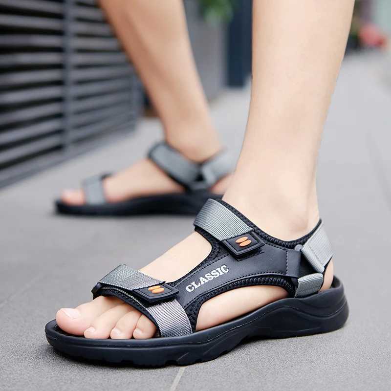 New Arrival Mens Sandals Summer Casual Beach Holiday Sandals Mens Shoes New Outdoor Sports Shoes Mens Retro Comfortable Casual Mens Sandals T250220