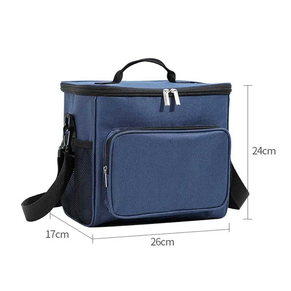 Dog Travel Bowls Bags Insulated Lunch Bag Large Thermal Cool Hot Food Storage Tote Box Adult Kids Men H250220