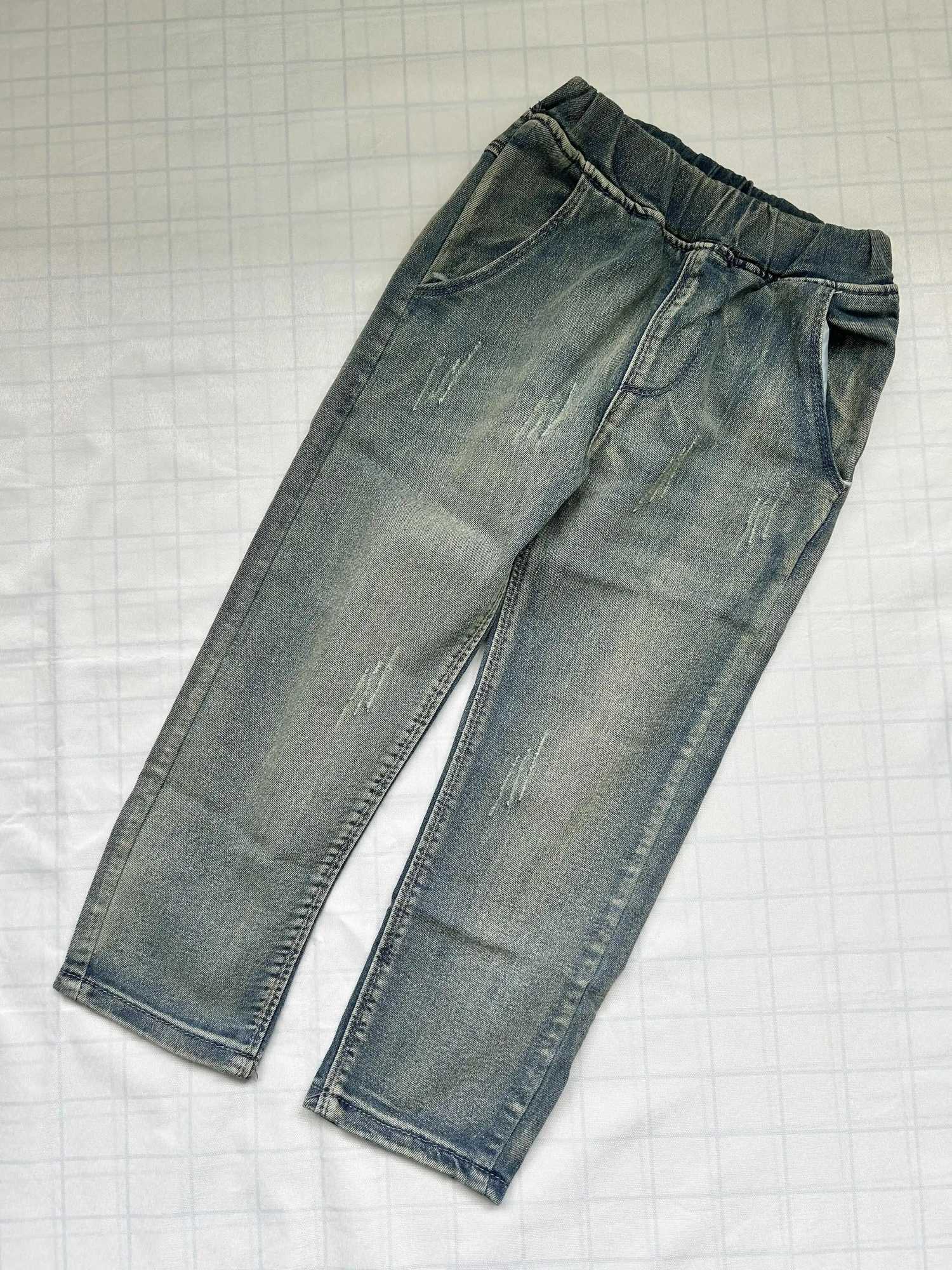 IENENS Kids Boys Jeans Baby Slim Fit Pants Children Denim Clothing Boy Casual Wear Bottoms Fashion Trousers 5-11 Years Z250220