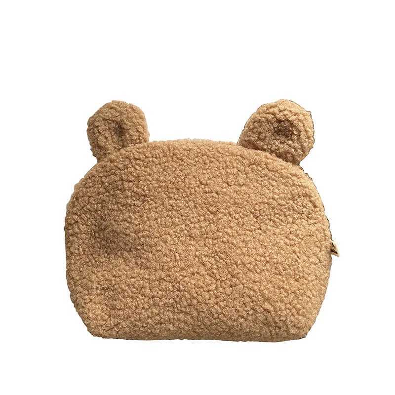 Cute Plush Mommy Bag Clutch Purse Handbags Portable Shell Storage Bag Womens Cosmetic Bag Travel Storage Bags X250220