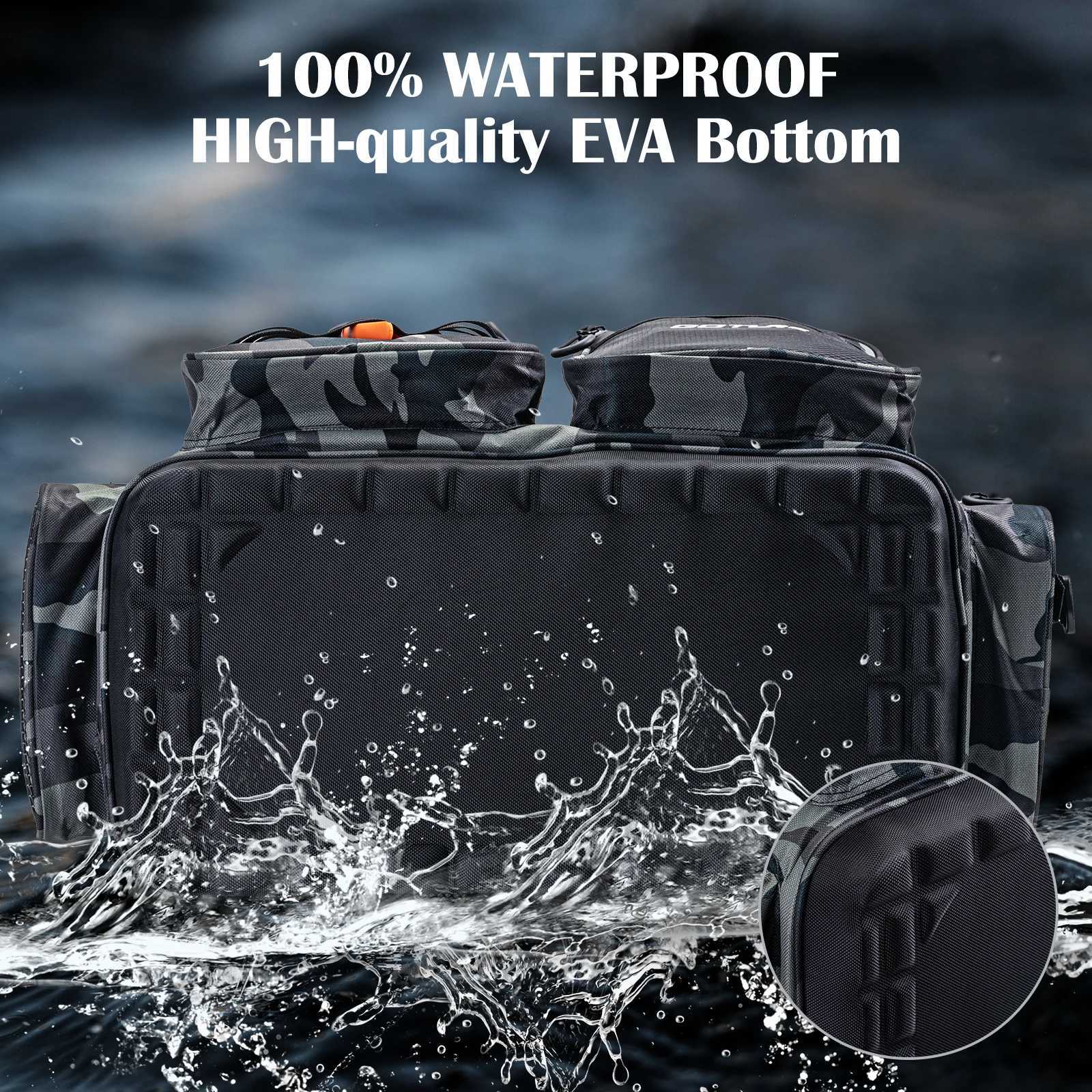 Dog Travel Bowls Bags 53*29*38.5cm Water Proof Oxford cloth Fishing Bag Outdoor Camping Backpack Large Capacity Multi-Purpose Fishing Tackle Bag H2502