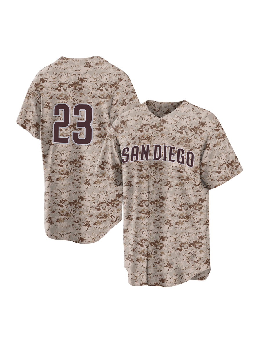 Personalized Custom Baseball Jersey Fernando Tatis Jr. GWYNN Machado Cronenworth Bogaerts Arraez Darvish Embroidered Letter Number Design Polyester
