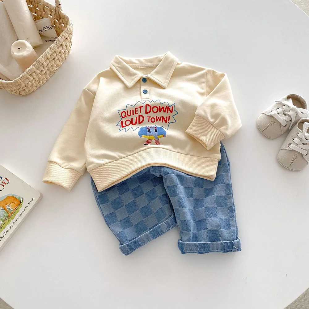 Milancel 1-5Y Childrens Jeans Boys Jeans Middle Waist Girls Trouser Fashion Childrens Flat Pants Z250220