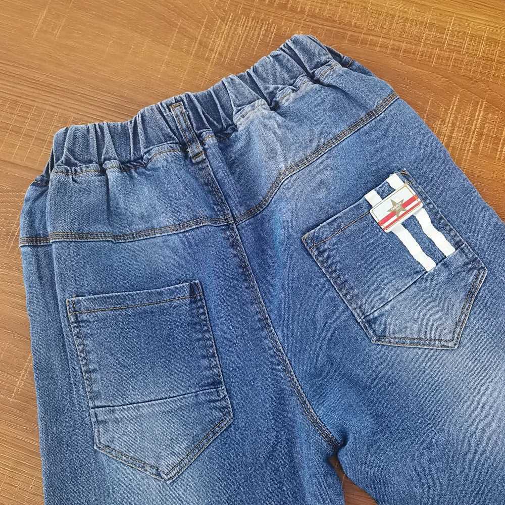 IENENS Kids Boys Skinny Jeans Denim Trousers 4-13 Years Teen Boy Slim Cowboy Trousers Spring Autumn Children Casual Pants Z250220