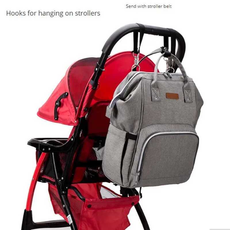 ANKOMMLING Large Diaper Bags Backpack Mummy Maternity Nappy Changing Bag Large Baby Travel Backpack Nursing Bag Drop Shipping X250220