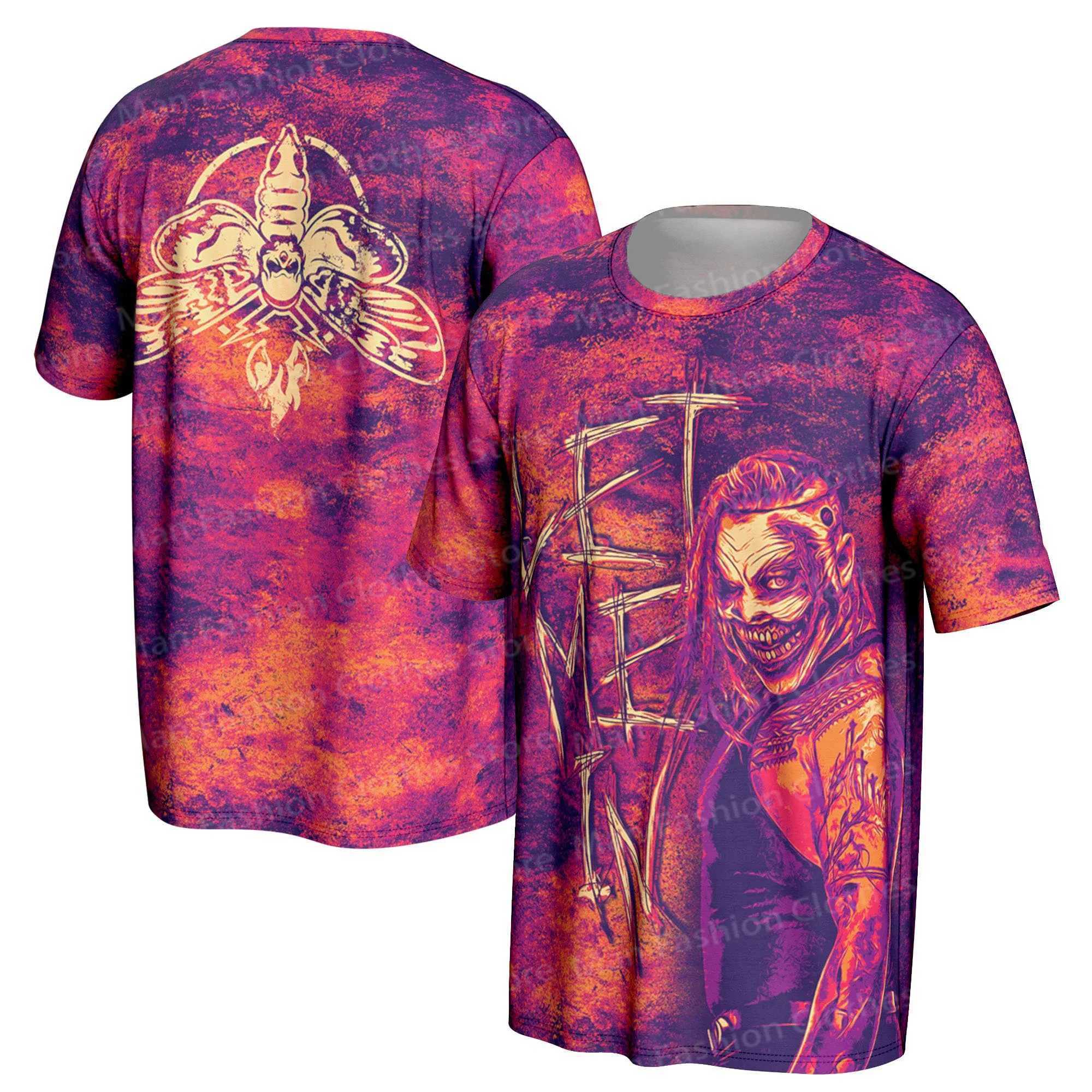 Randy Orton Snakeskin Daddys Back Mens Black T-shirt New Comfortable Classic Summer Short Sleeves for Men and Women T-shirts W250221