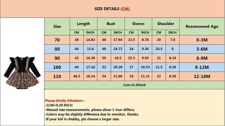 Newborn Baby Girl Romper Dress Long Sleeve Leopard Dresses with Bow Spring Autumn Onesie Clothes for Infant Girl 0-18 Months X250220