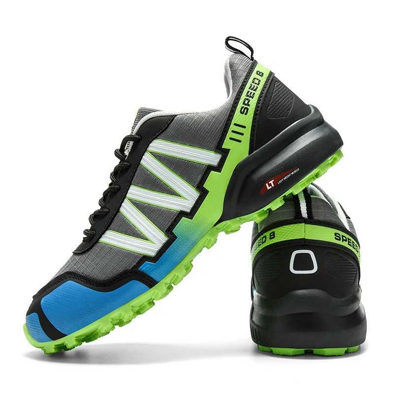 Men 2020 New Running Shoes Outdoor Breathable Anti-Skid Wear-Resistant Lace-Up Sneakers M Jogging NEW Top Training Travel Sport Shoes Z250221