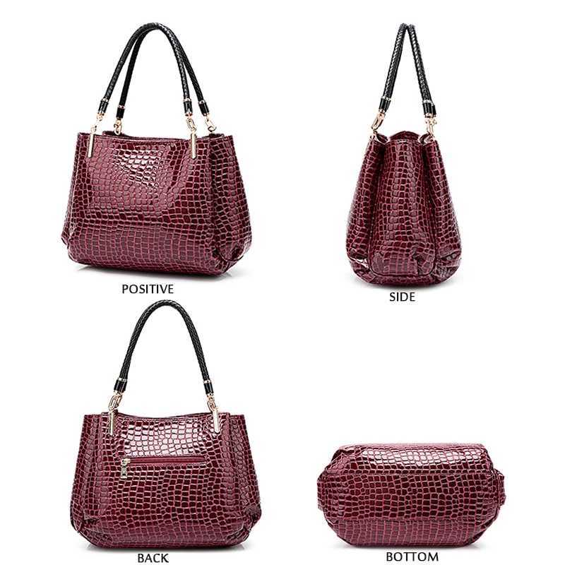 2023 Fashion Alligator Women Bags Tote Shoulder bag Top-handle Bags Luxury Designer Large Capacity Shopping Tote Bags Main Bag Z250220