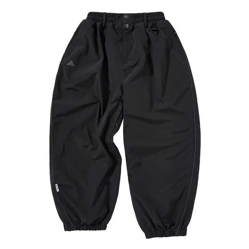 Ski Pant Loose-Fit Waterproof Wear-Resistant And Windproof Single Board Skiing For Men And Women Snowboarding PantsT250220