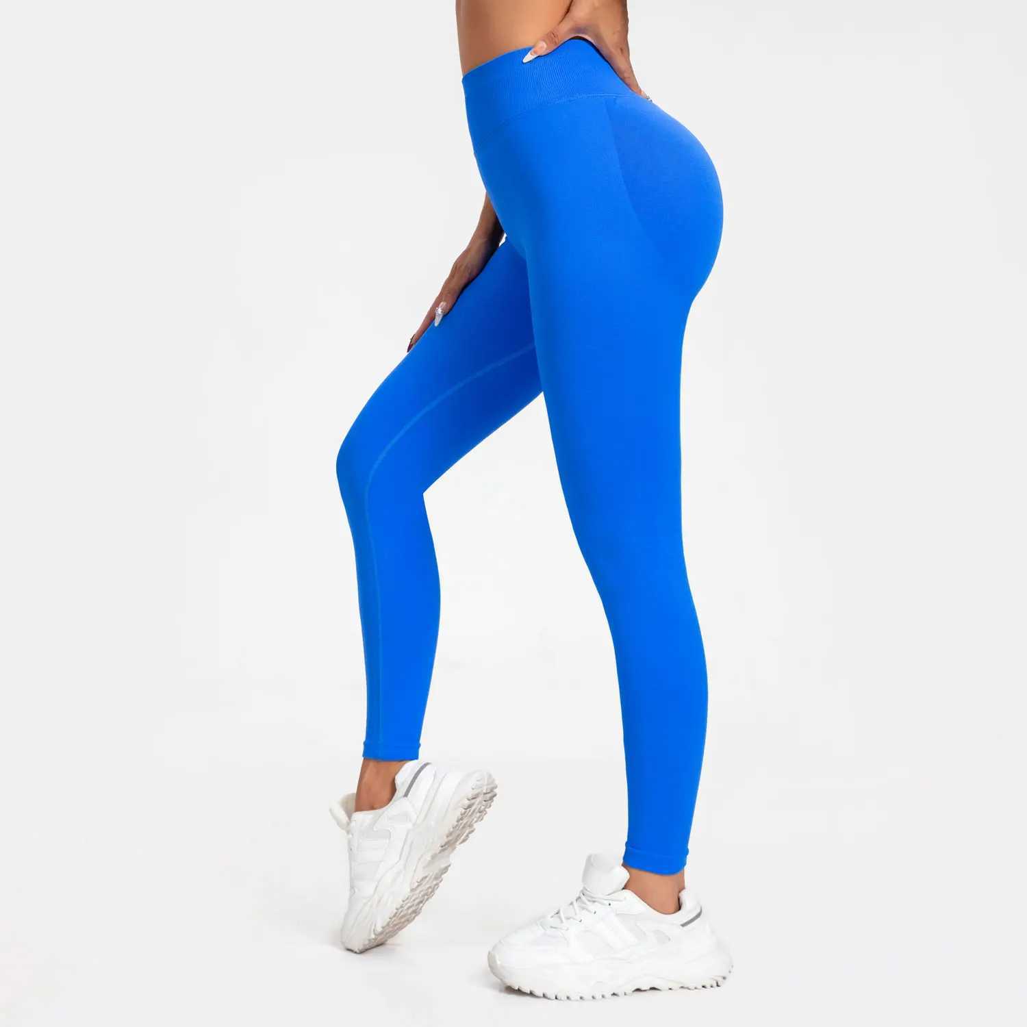 New Arrival NCLAGEN Seamless Leggings Impact Band Sports women Gym Wear Clothes Outfit Yoga Pants Squat Proof Fitness Scrunch Bum Tights Z250220