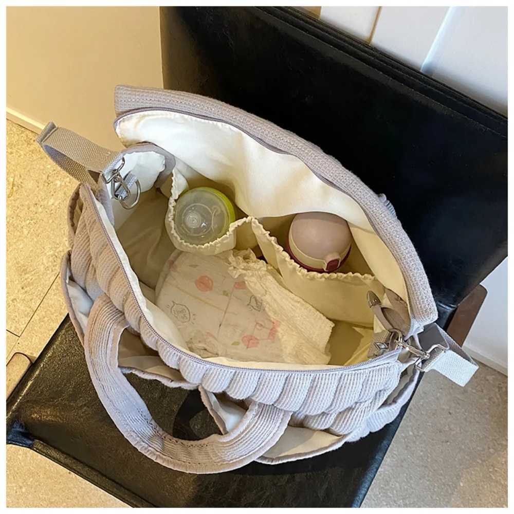 Foldable Diaper Bag Travel Duffle Bags Waterproof Sports Gym Tote Bags for Women Large Capacity Storage Luggage Handbag X250220